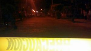 La escena del crimen.