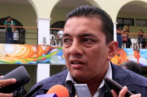 Oliver Damas, Secretario de Gobernación del Ayuntamiento de Coatzacoalcos está siendo investigado por la Fiscalía General del Estado. (FOTO DE SERGIO BALANDRANO)