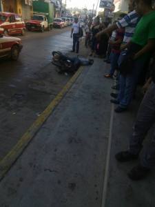 MOTOCICLISTA EJECUTADO EN Las Choapas, esta mañana también.