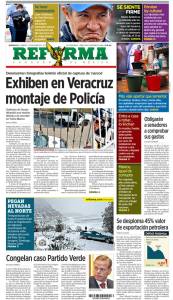 Con fotos, documentan falsificación de datos de la Fiscalía y de la Fuerza Civil en Veracruz.