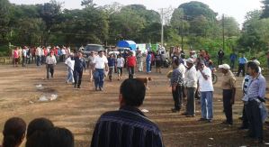 Autoridades sostuvieron reunión con ejidatarios