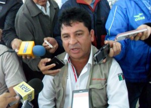 Fermín García Espinoza, transportista de la CNC.