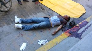 UN EJECUTADO en Las Choapas, en plena zona centro.