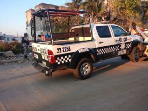 La patrulla se impactó contra el vehículo, al perseguir a unos secuestradores.