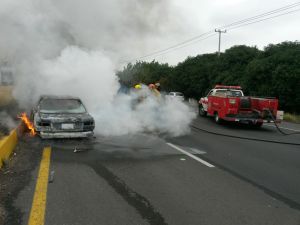 Fue en la carretera federal Veracruz-Xalapa.
