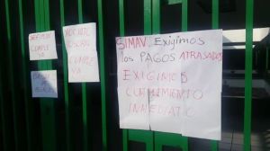 Amaneció tomada la SEV en Veracruz, puerto.