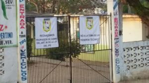 Sin clases, escuelas de Cosoleacaque.