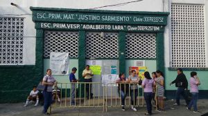Escuelas de la zona sur del estado se sumaron al paro. 