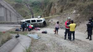 Moviliza este accidente a las fuerzas de tarea y socorro.