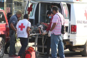 Uno de los presuntos sicarios, de nombre Darío, fue internado por herida de balas tras enfrentamiento con los policías.