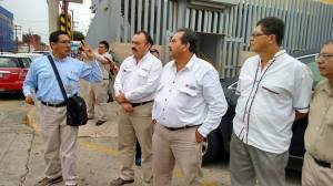 Fueron atendidos por personal de guardia de la empresa.