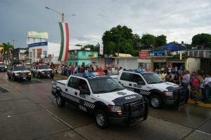 Policía Estatal en Minatitlán- 