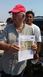 Acusa dueño de predio a colonos de alborotadores; Niega la muerte de un coyote; la foto difundida en redes es de un diario de Panamá,  dice.