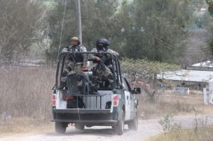 Participaron elementos de la Fuerza Civil.