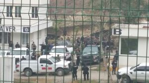 Operativo en Papantla.