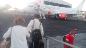 Ya se registra movimiento de tráfico turístico por avión en el país por las vacaciones. 