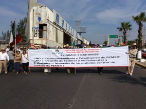 Exigen una segunda nacionalización de PEMEX.