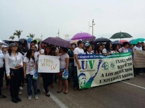 Fueron más de mil manifestantes,