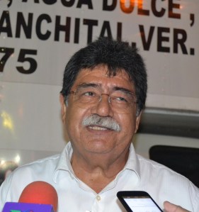 Carlos Vasconcelos, dirigente regional de la CTM en Coatzacoalcos.