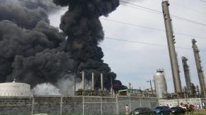 Explosión en PEMEX Pajaritos. 