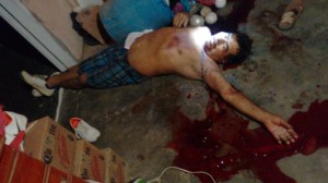 El señor Everardo, de 51 años, ejecutado en su casa. (Foto de 60minutos.Info)