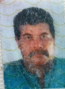 Eberardo Martínez Guzmás de 51 años, ejecutado.