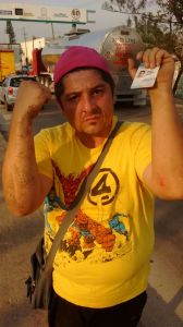 Sendic Aguirre, reportero, ya presentó denuncia ante el ministerio público.