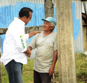 Víctor Rodríguez, candidato a la diputación local.