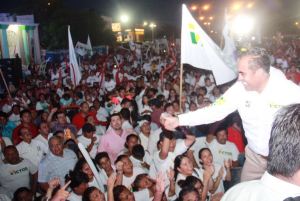 Víctor Rodríguez se perfila como candidato ganador de la diputación local, según el agrado de la gente.