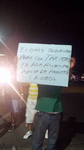 Exigen mayor seguridad en Villa Allende.