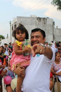 Gersaín Hidalgo, dirigente municipal de Nueva Alianza.