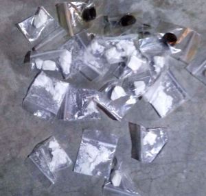 Lo agarran con cocaína.