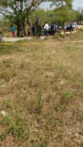 Lo emboscaron en un camino de terracería.