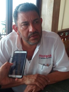 Amado Cruz Malpica, candidato a diputado local por MORENA en el distrito Coatzacoalcos.