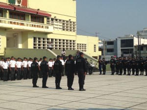 Cinco elementos recibieron reconocimientos.