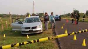 En el enfrentamiento en Las Barrillas, también está acordonada el área.