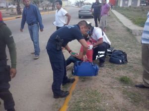 La persona del sexo femenino padeció crisis nerviosa