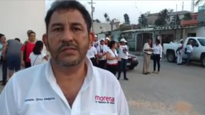Amado Cruz Malpica, candidato de MORENA a la diputación local.