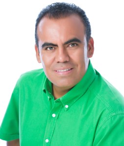 Víctor Rodríguez, candidato del PRI a la diputación local por Coatzacoalcos.