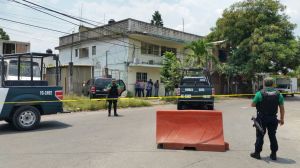 Acordonaron el área.