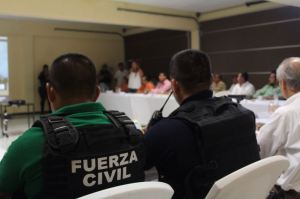 Fuerza Civil de Veracruz está en Nanchital.
