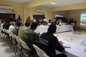 Sostienen reunión de evaluación.