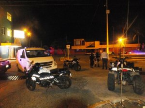 Gran movilización policiaca por este asalto.