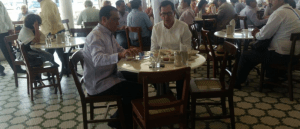El Fiscal de Veracruz, Ángel Bravo desayunó con el funcionario federal/