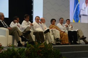 En Veracruz el Secretario Pedro Joaquín Coldwell inaugura el Complejo Petroquímico Etileno XXI en representación del Presidente Enrique Peña Nieto.