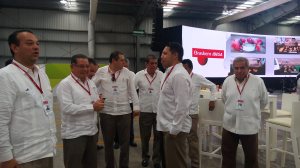 Flavino Ríos Alvarado, Secretario de Gobierno acudió en representación del Gobernador Javier Duarte.