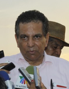 Fidel Herrera,ex-Gobernador de Veracruz, creó un Fideicomiso para arrebatar varias hectáreas a una familia de Coatzacoalcos. (Foto de S. Balandrano)