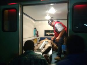 Los llevaron al Hospital de Villa Allende.