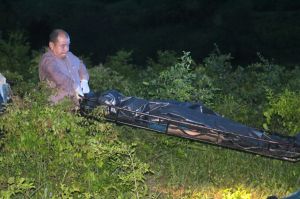 Recogieron los cuerpos, 4 delincuentes muertes en la refriega a balazos con la Fuerza Civil.