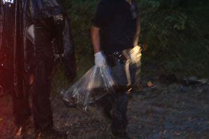 Encontraron armas largas, R-15.